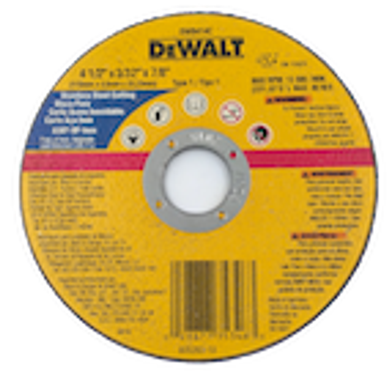 DISCO DE CORTE AC/INOX 4 1/2 DEWALT ( DW8414C) 1