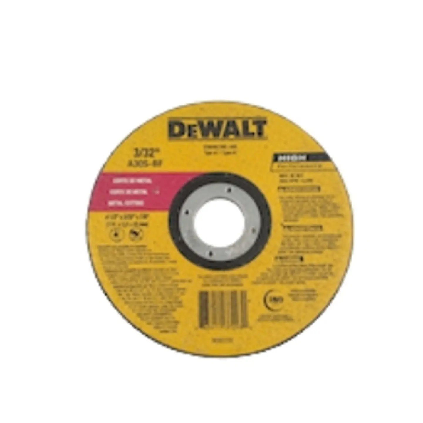 DISCO DE CORTE METAL 4 1/2 x 2.5 DEWALT (DW4518C-AR) 1