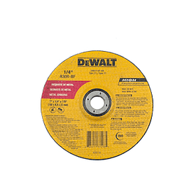 DISCO DESBASTE METAL 7" DEWALT (DW4714F-AR)