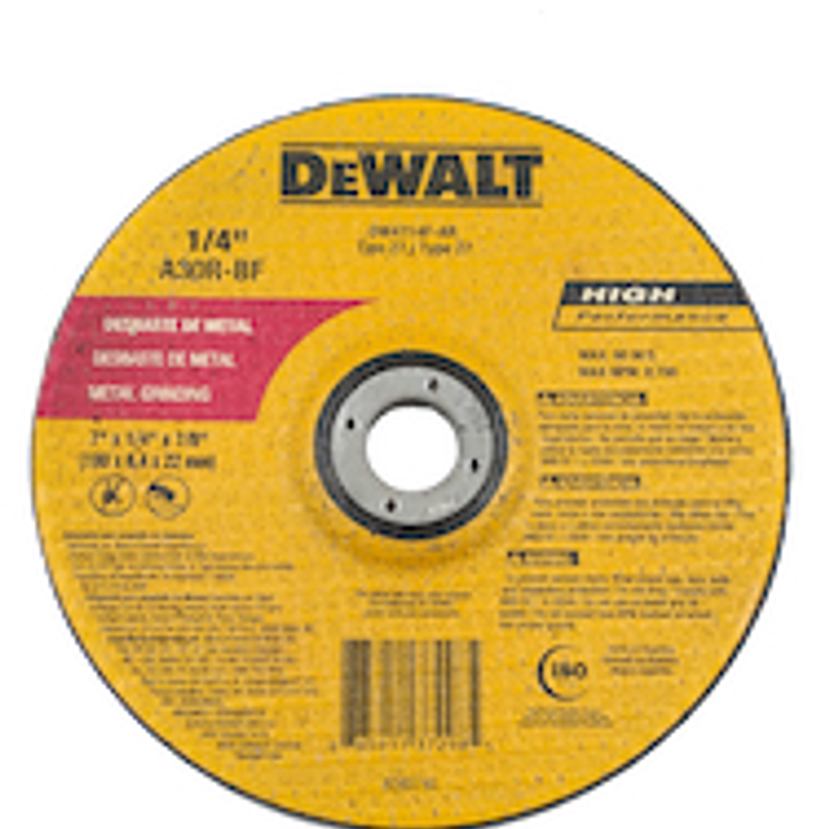 DISCO DESBASTE METAL 7