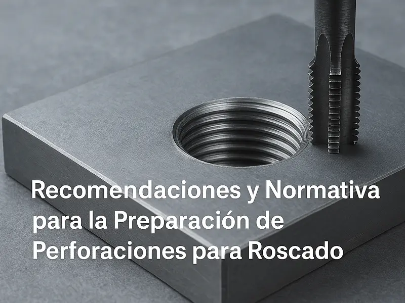 Recomendaciones y Normativa para la Preparación de Perforaciones para Roscado