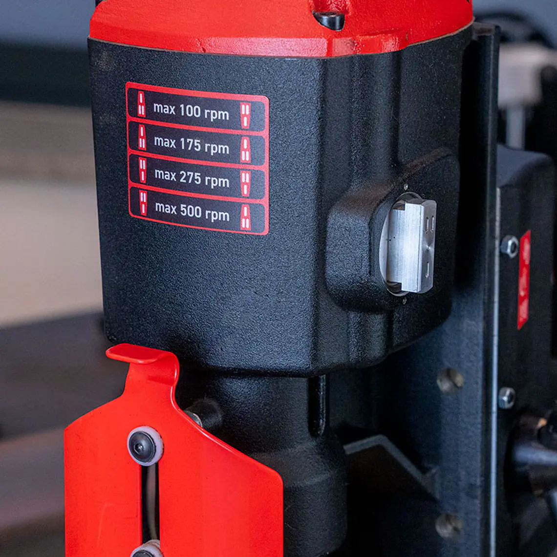 Taladro Magnético PROMOTECH PRO-102 | Equipo Industrial 4 Velocidades para Perforación en Acero 5