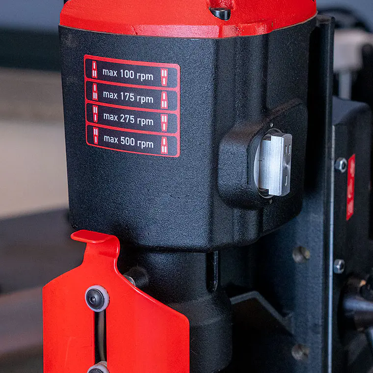 Taladro Magnético PROMOTECH PRO-102 | Equipo Industrial 4 Velocidades para Perforación en Acero 5