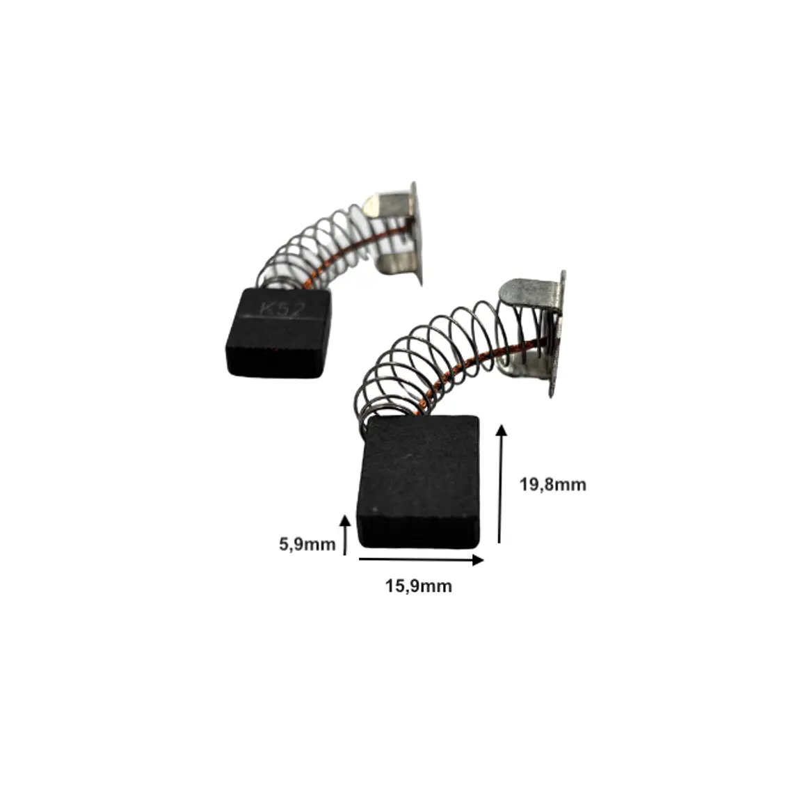 Repuesto Juego de carbon biseladora BM-18 1