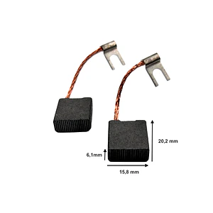 Repuesto Juego de Carbones DX-60 Carbon Brush