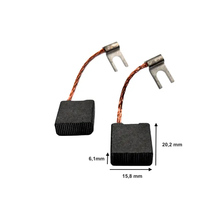 Repuesto Juego de Carbones DX-60 Carbon Brush 1