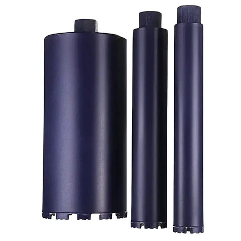 Broca Testiguera Sacatestigo Eurocutters Black 132mm Largo 500mm Util 450mm Toma 1-1/4" 7 hilos