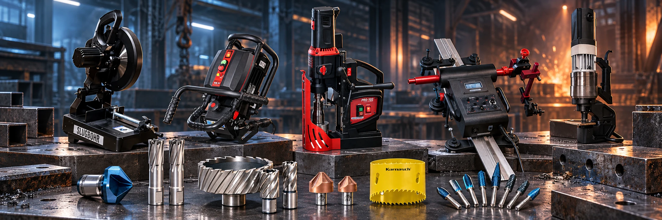 Taladros para Rieles