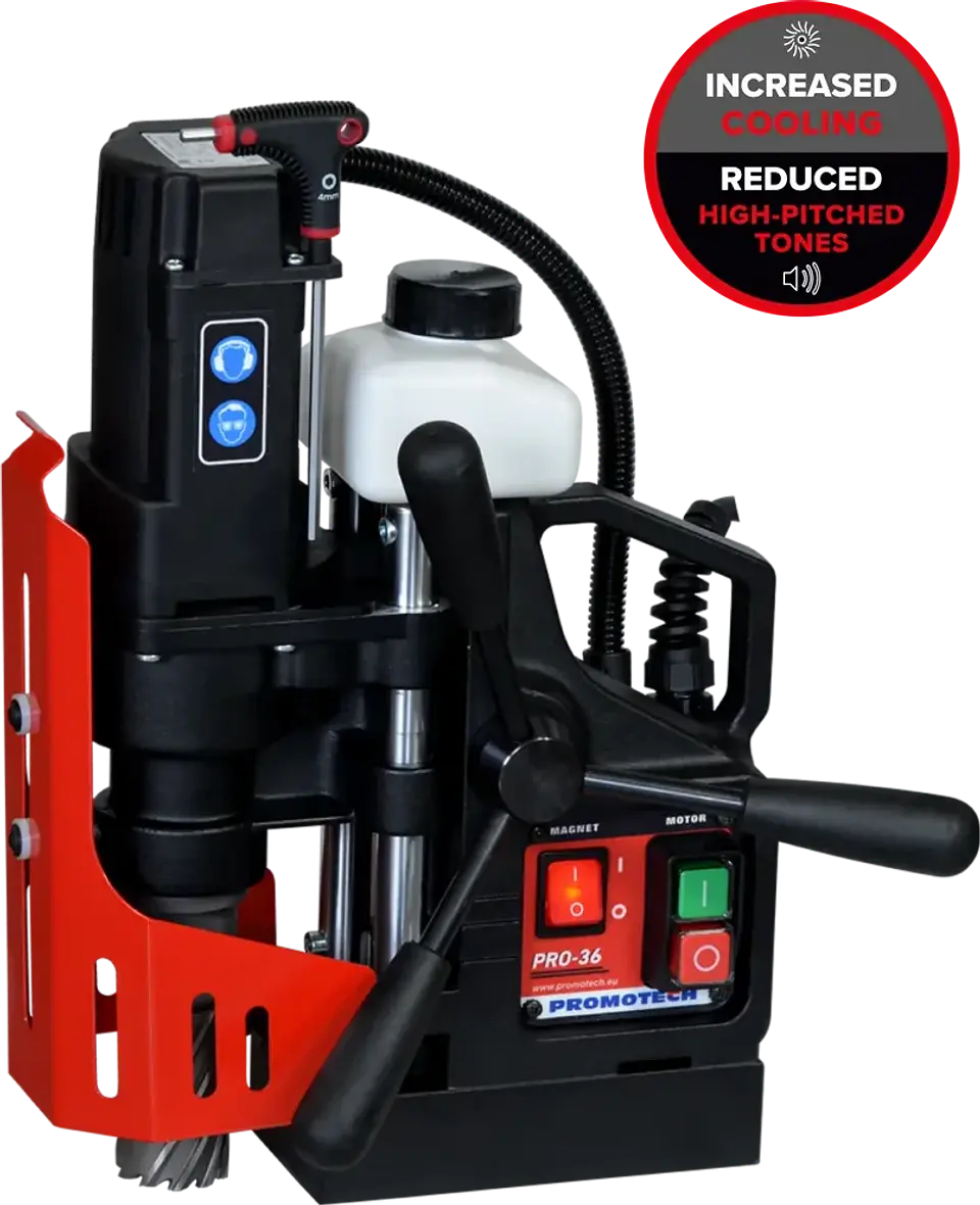 Taladro Magnético PROMOTECH PRO-36 | Compacto 10kg 1020W Polonia 1