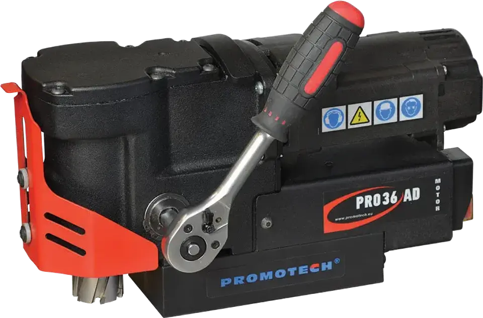Taladro Magnético PROMOTECH PRO-36 AD | Ultra Perfil Bajo 176mm 9.5kg 1