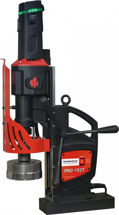 Taladro Magnético PROMOTECH PRO-152T | Heavy Duty Fresa 150mm Roscado M42