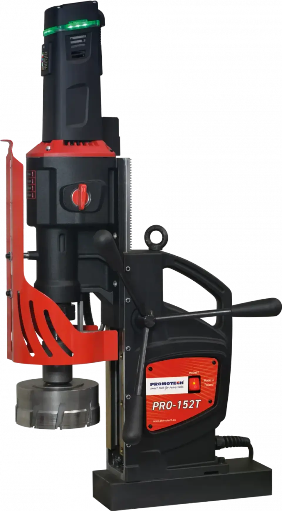 Taladro Magnético PROMOTECH PRO-152T | Heavy Duty Fresa 150mm Roscado M42 1