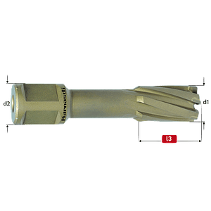 Fresa Karnasch 201316.012 Hard-Line55 T.C.T.Weld.d=12mm