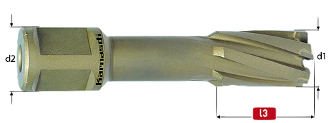 Fresa Karnasch 201316.012 Hard-Line55 T.C.T.Weld.d=12mm