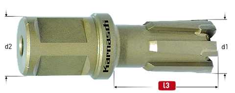 Fresa Karnasch Riel 25 PRO TCT Weldon. 