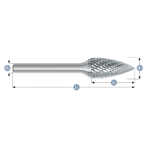 LIMAS ROTATIVAS DOBLE ANGULO G1225M06