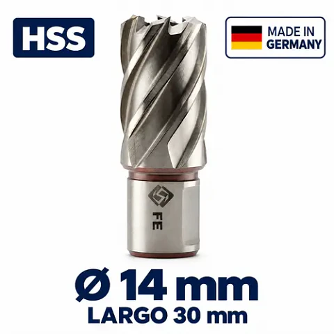 Fresa Anular HSS 14mm x 30mm FE Power Tools Germany