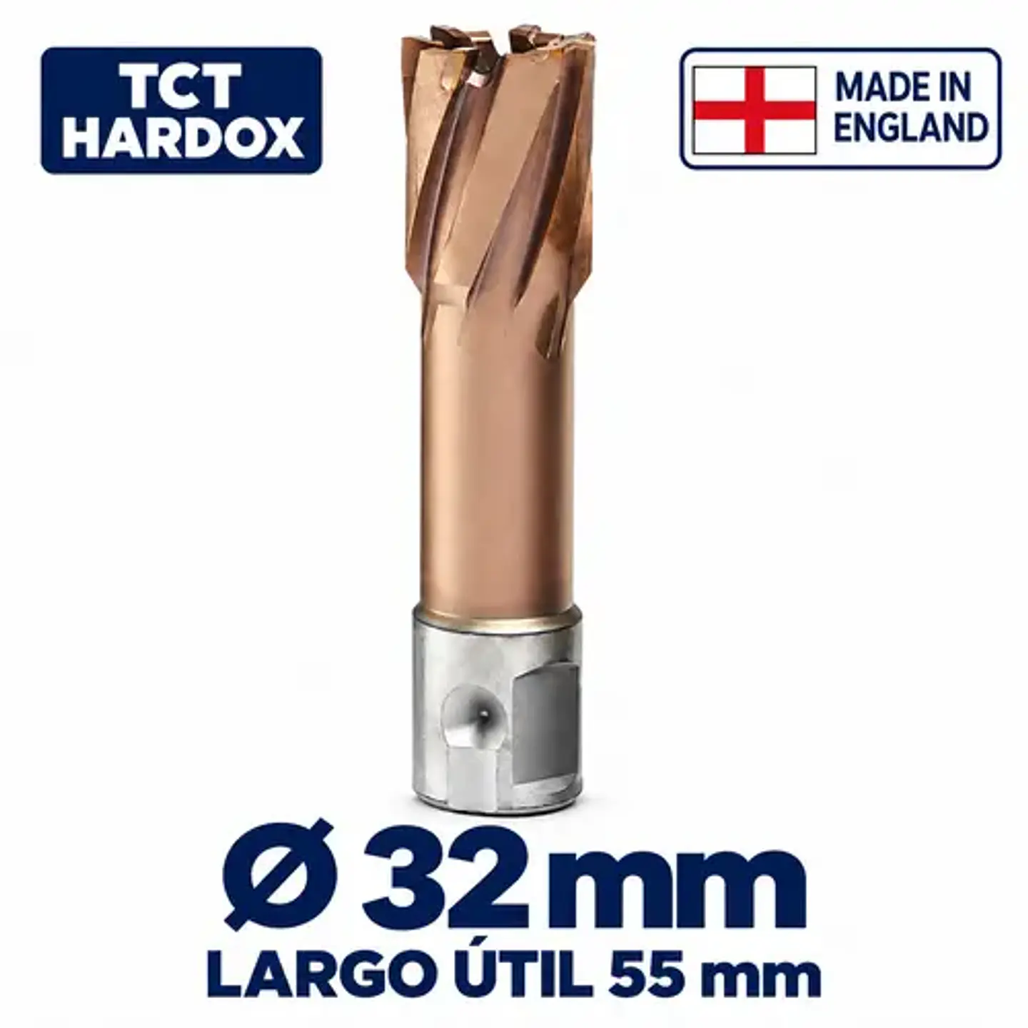 Cortador Anular TCT Hardox 32mm x 55mm JEI Turbo Endurance+ 1