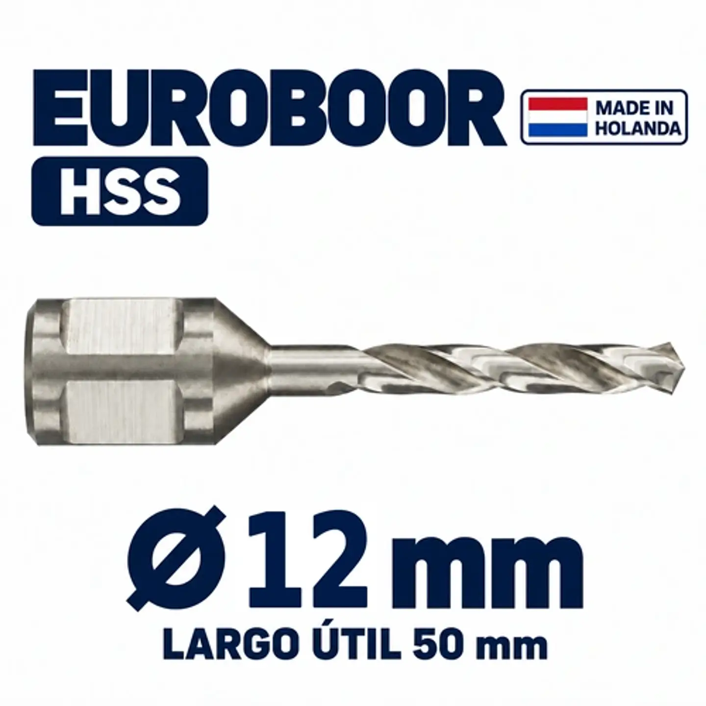 Broca Toma Weldon Shank 12mm Euroboor 1