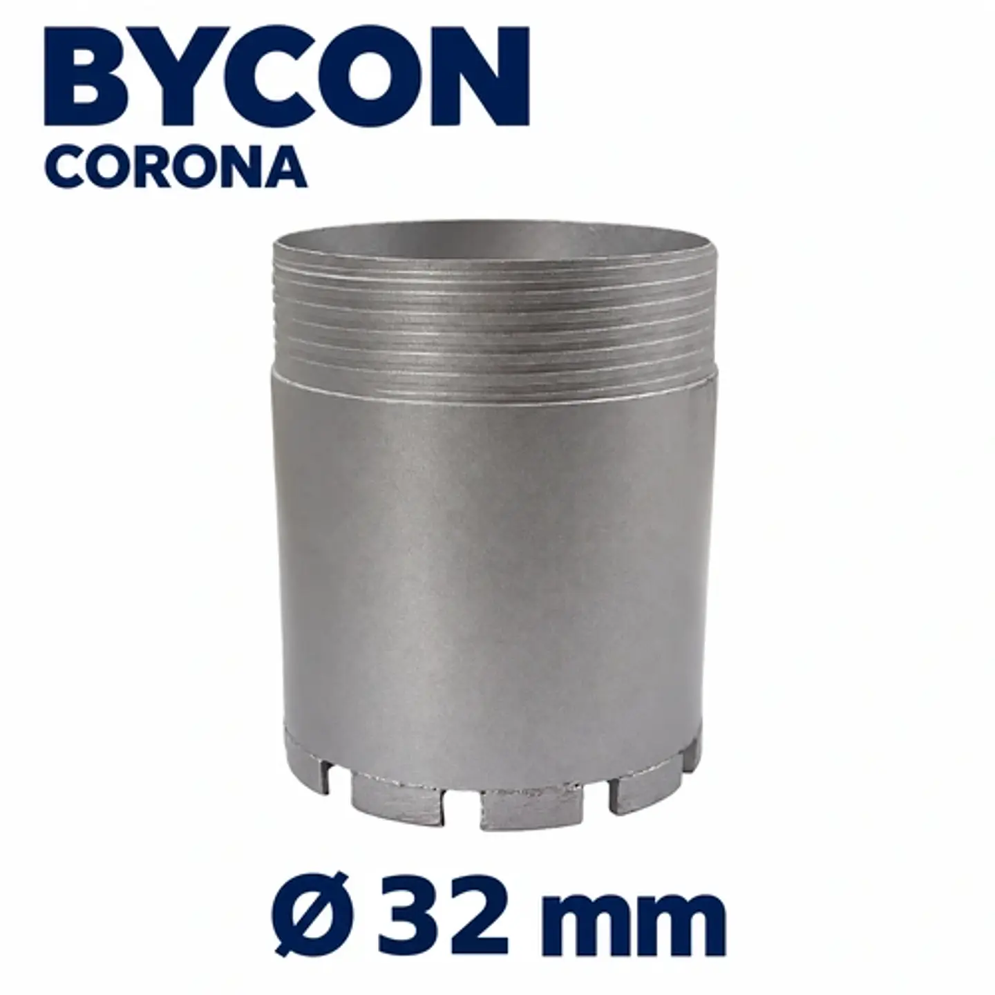 Corona Cabezal Broca Testiguera Armable BYCON 1-1/4