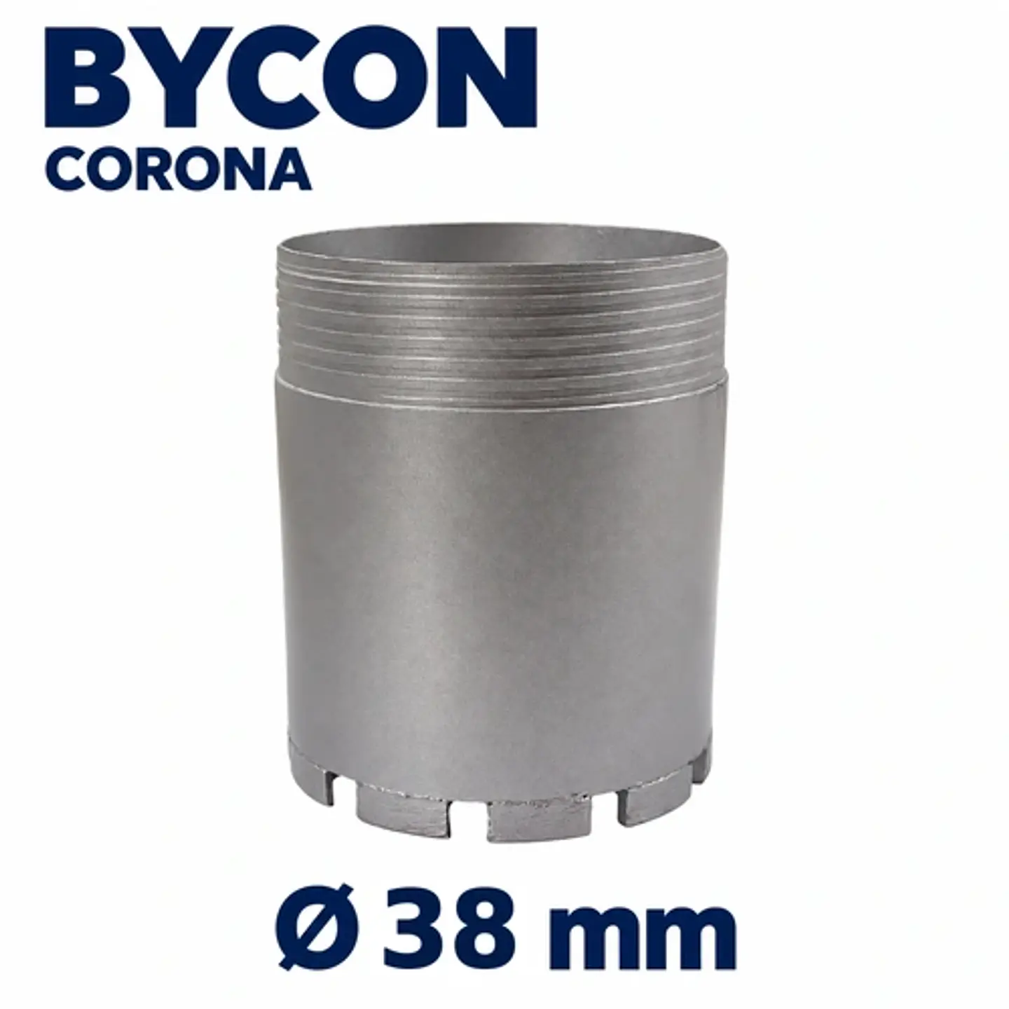 Corona Cabezal Broca Testiguera Armable BYCON 1-1/2