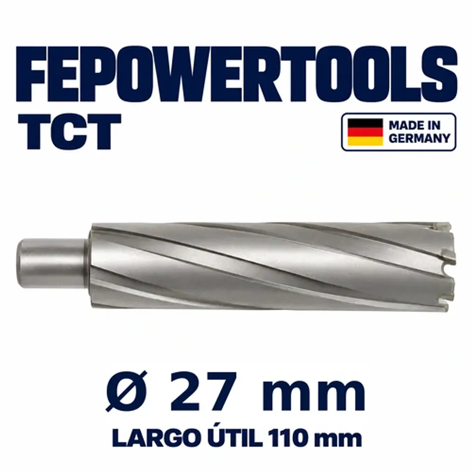 Cortador Anular TCT 27mm x 110mm FE PowerTools 1