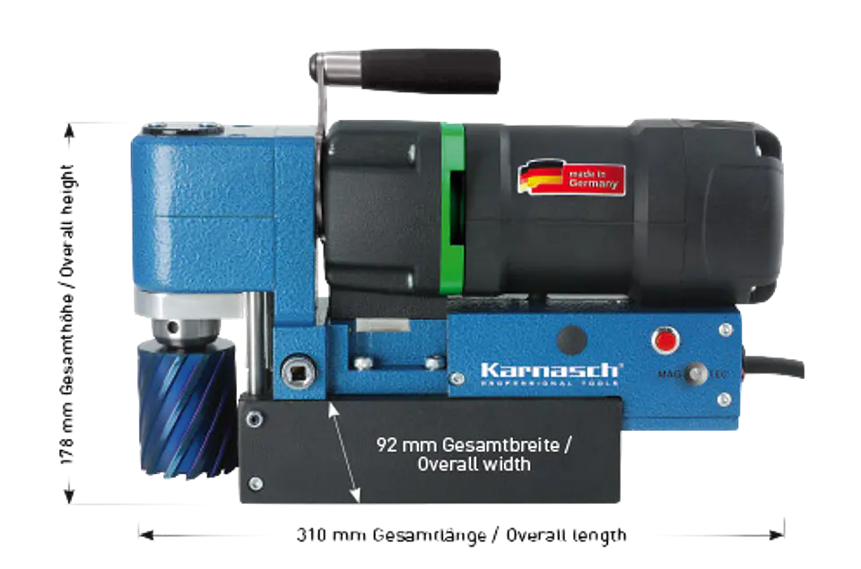 Taladro magnetico Karnasch KALP45 1