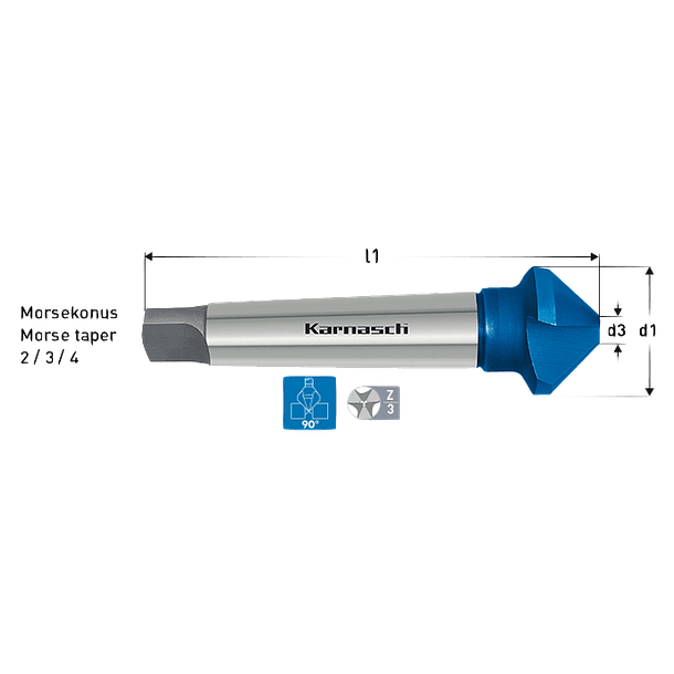 Avellanador Cm4-63mm Blu-Tec Karnasch