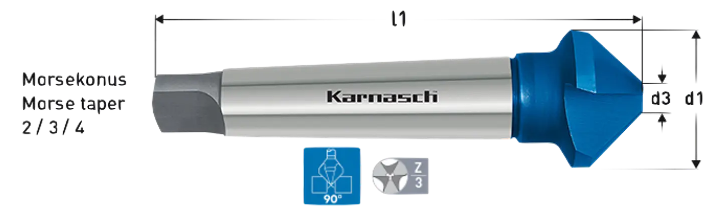 Avellanador Cm4-63mm Blu-Tec Karnasch 1