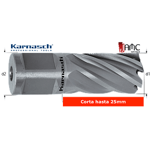 Fresa Karnasch Silver-Line 25 HSS-XE Weld.d=12mm