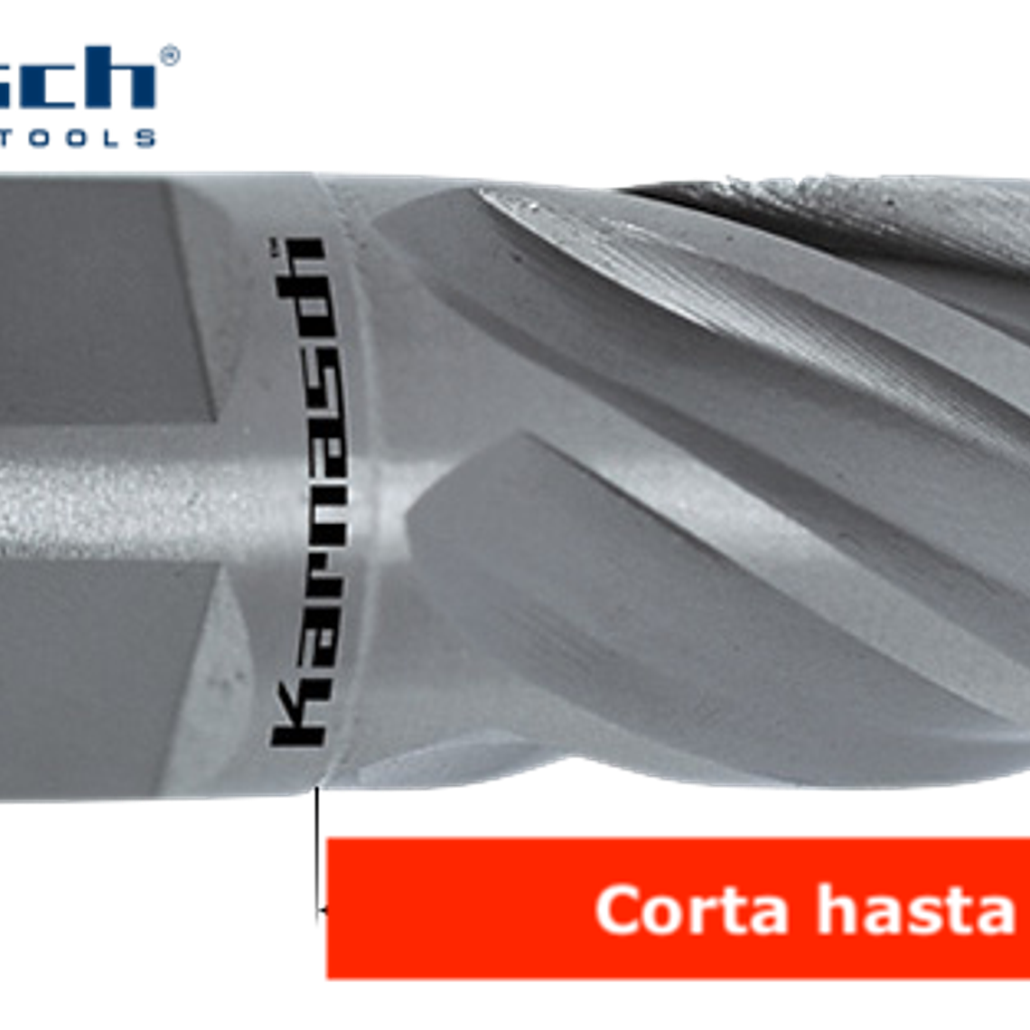 Fresa Karnasch Silver-Line 25 HSS-XE Weld.d=12mm 1