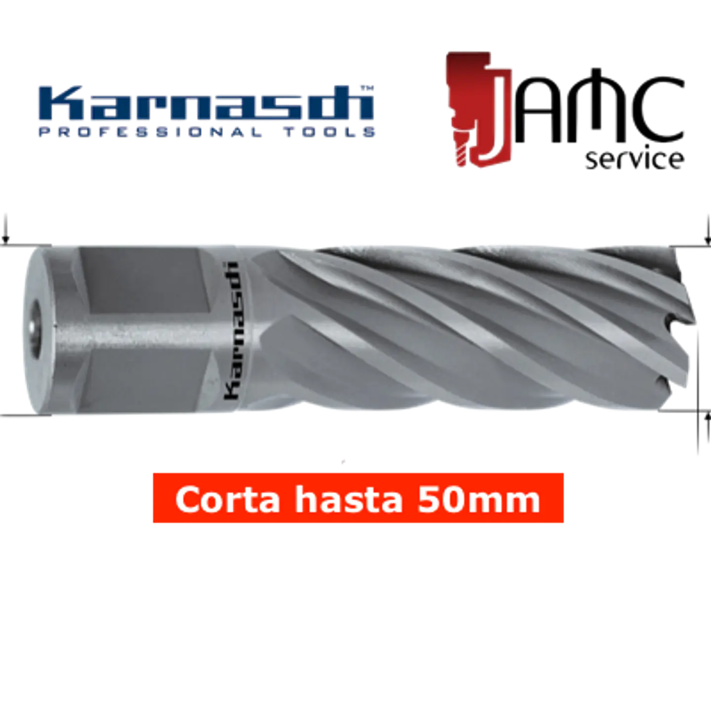 Fresa Karnasch Silver-Line 50 HSS-XE Weld.d=12mm 1