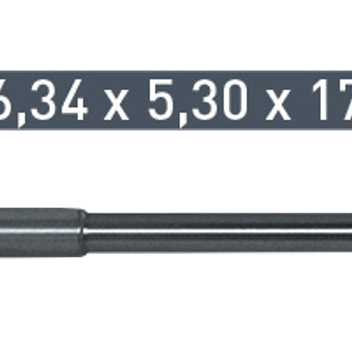Guia De Centro Karnasch TCT 7.98 X 6.34 x 5.30 x 178mm (201411) 1