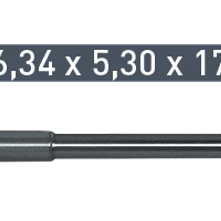 Guia De Centro Karnasch TCT 7.98 X 6.34 x 5.30 x 178mm (201411) 1