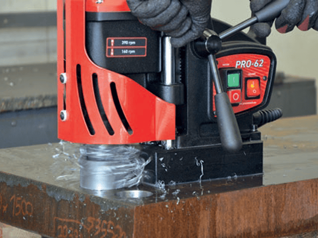 Equipos para Perforación Industrial en Acero