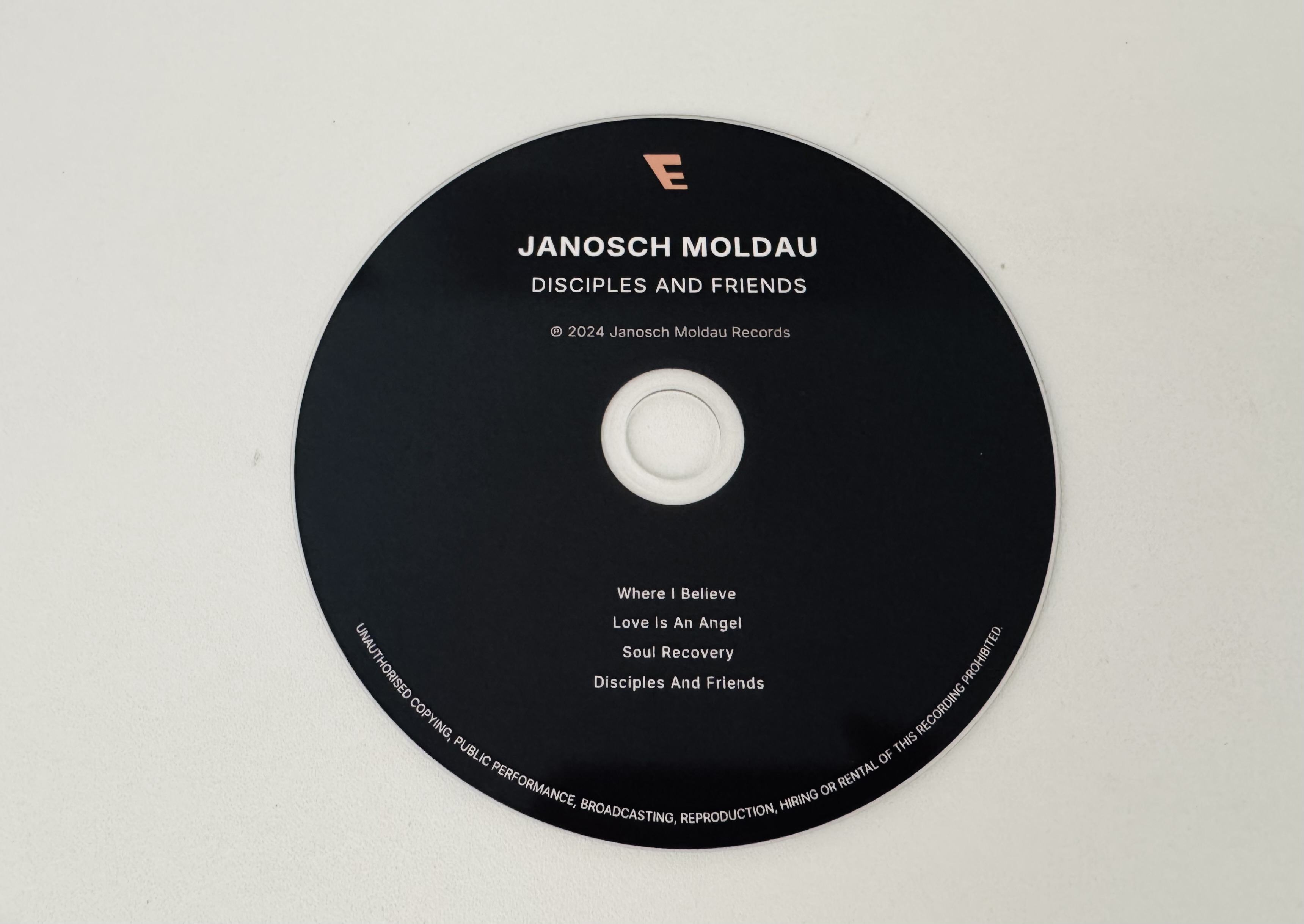 janosch moldau disciples and friends ep factory sealed/signed