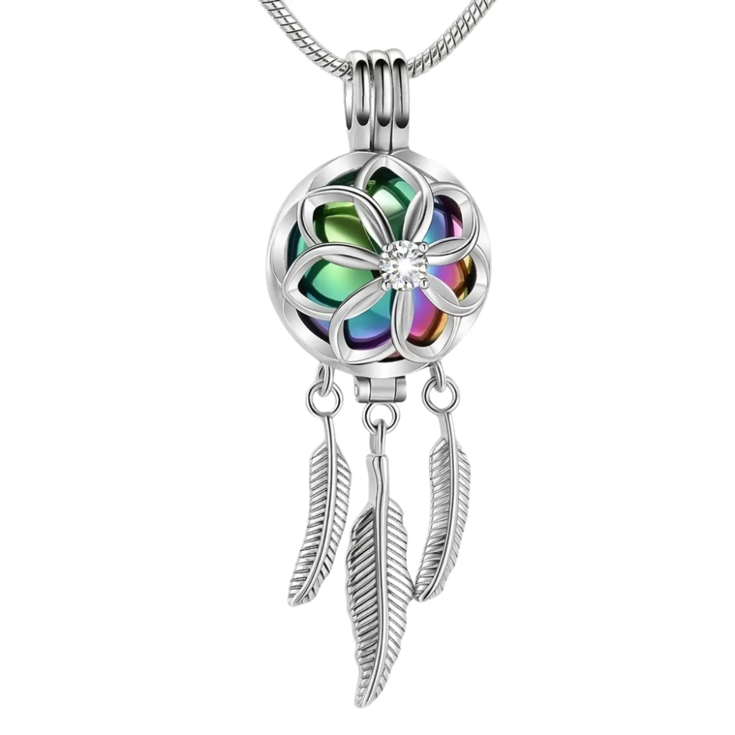 Relicario Collar Atrapa Sueños 1