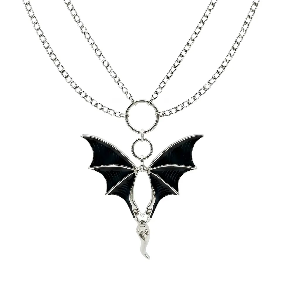 Collar Murcielago Dark Gotic 1