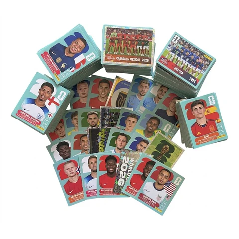 50 Laminas Sin Repetir Aleatorias Mundial Fifa 2026 Panini