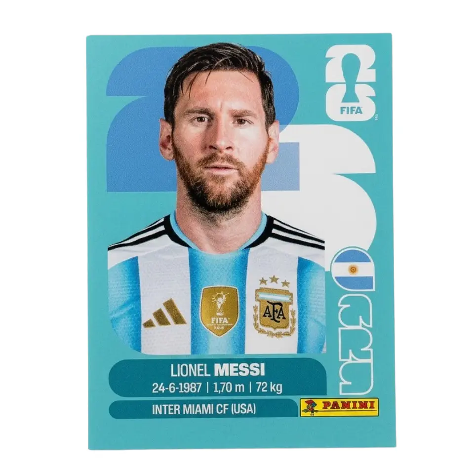 Lamina Arg 17 - Lionel Messi Mundial Fifa World Cup 2026 1