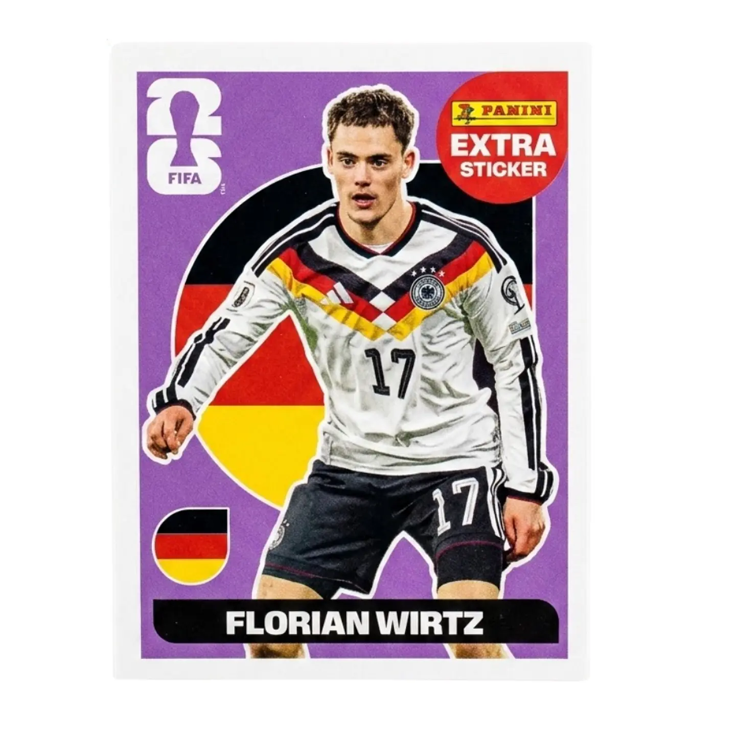 Lamina Extra - Florian Wirtz - Mundial Fifa World Cup 2026 1