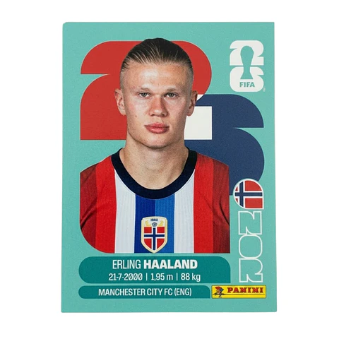 Lamina Nor 15 - Erling Haaland Mundial Fifa World Cup 2026