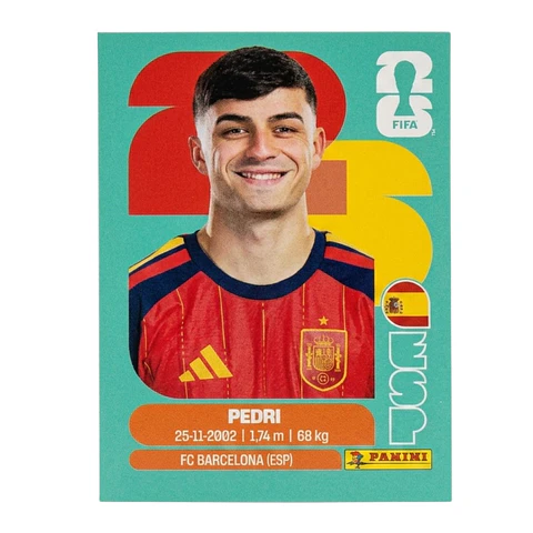 Lamina Esp 11 - Pedri Mundial Fifa World Cup 2026