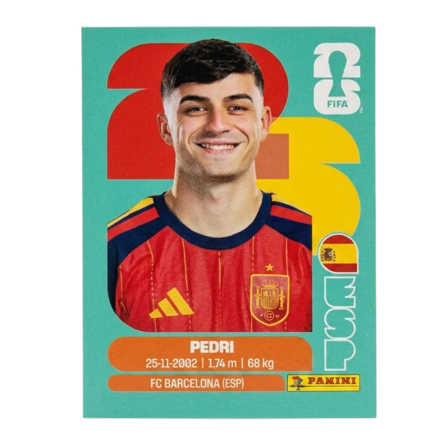 Lamina Esp 11 - Pedri Mundial Fifa World Cup 2026 1