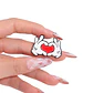 Pin Broche Prendedor Metalico Esmaltado Unisex Manos Corazon - Miniatura 2
