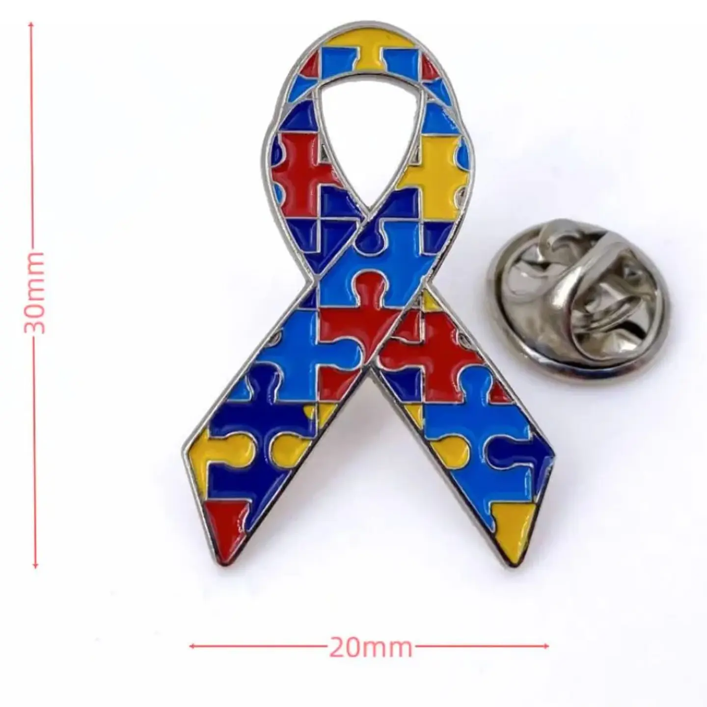 Autismo Tea Neurodivergencia Prendedor Pin Broche Metálico 3