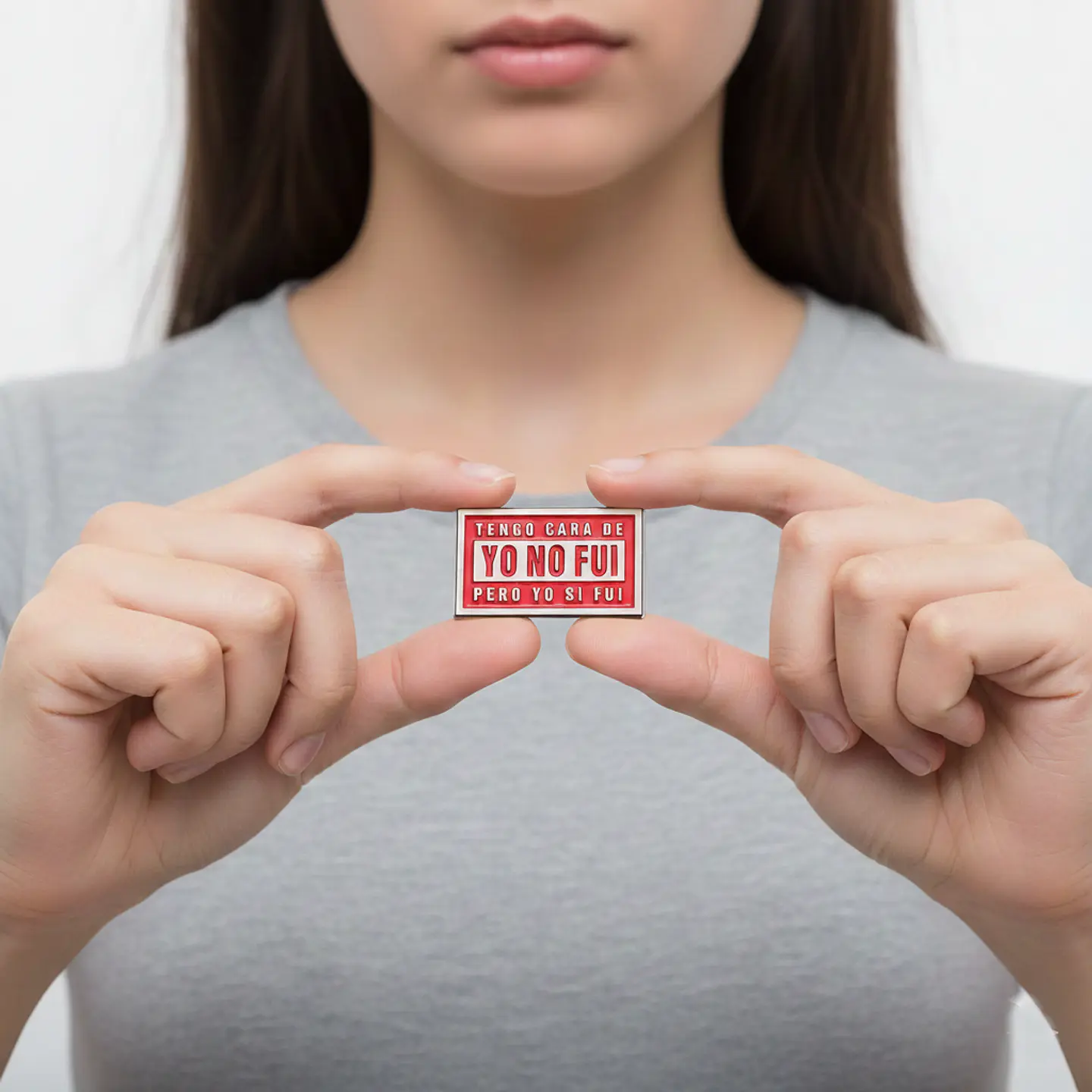 Pin Broche Entretenido Divertido Tengo Cara De Yo No Fui 3