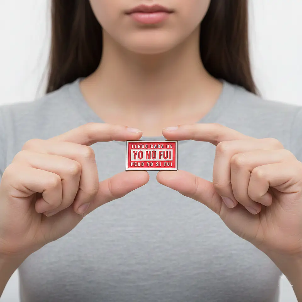 Pin Broche Entretenido Divertido Tengo Cara De Yo No Fui 3
