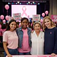 Rosa - Pin Corazon Concientización Sobre El Cáncer De Mama - Miniatura 3