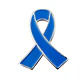 Azul - Pin Lazo Concientización Sobre El Cáncer De Prostata - Miniatura 1